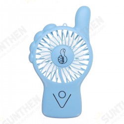 5V 2.5W Portable Mini Handheld USB Fan Desktop Table Cooling Fan With LED Light