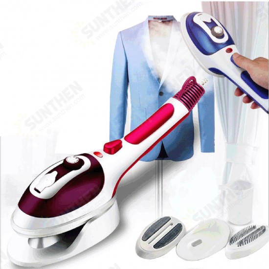 800W Mini Handheld Garment Steamer Portable Travel Steam Iron Temp 3 Levels Adjustable For Home And Business Travel