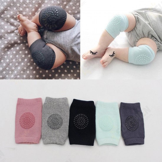 Children Baby Crawling Knee Socks Thickening Cotton Multi-purpose Anti-slip Elbow Knee Pad