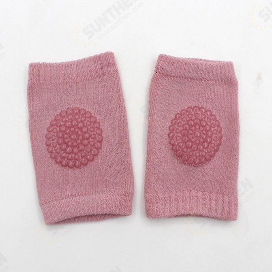 Children Baby Crawling Knee Socks Thickening Cotton Multi-purpose Anti-slip Elbow Knee Pad