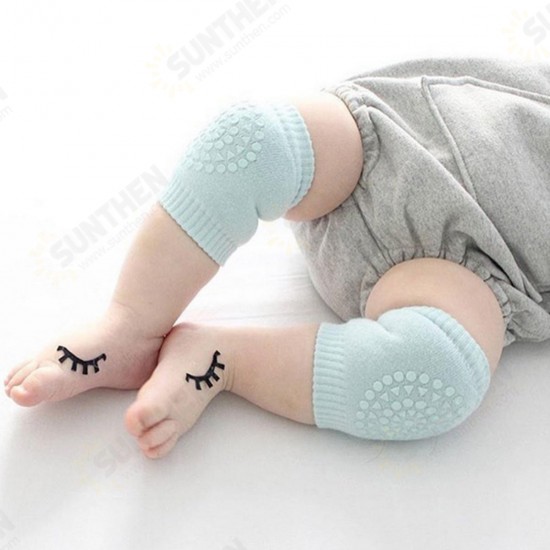 Children Baby Crawling Knee Socks Thickening Cotton Multi-purpose Anti-slip Elbow Knee Pad