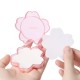 50 Pieces Cherry Blossoms Shape Disposable Disinfection Soap Tablets Traveling Out Portable Hand Student Petal Soap Paper