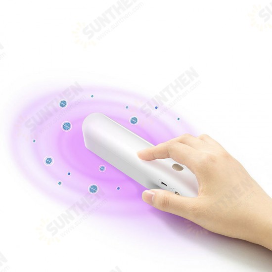 Ultraviolet Sterilizer 99% Sterilization Rate Type-c Portable LED Lamp Household Camping UV Mini Hand-held Disinfection Stick Camping Light