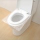 10 Pcs Disposable Toilet Seat Cover Maternal PE Membrane Transparent Travel Toilet Pad Paper Padded Cushion Paper
