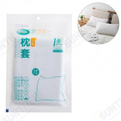 10 Pcs Non-woven Pillow Cover Disposable Pillowcase Travel Portable Pillowslip 10 Pcs Non-woven Pillow Cover Disposable Pillowcase Travel Portable Pillowslip