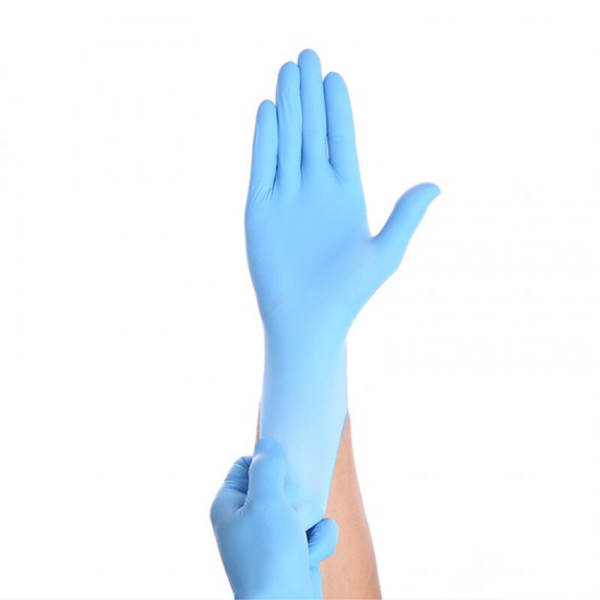 100*Pcs Disposable Nitrile BBQ Gloves Waterproof Safety Glove Disposable Gloves