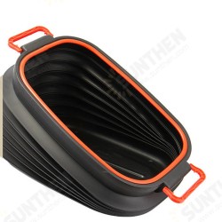 37L Car Folding Fishing Telescopic Bucket with Cover Outdoor Portable Storage Box Organizer 37L Car Folding Fishing Telescopic Bucket with Cover Outdoor Portable Storage Box Organizer