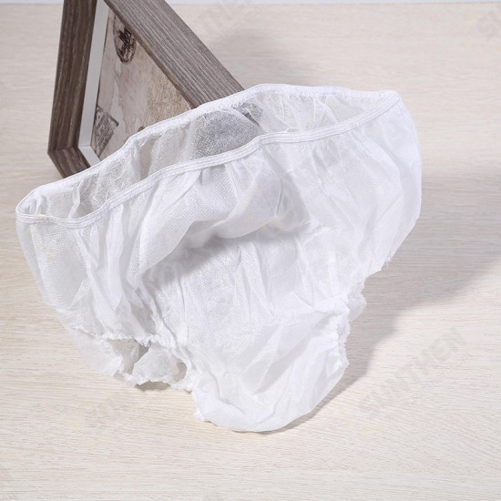 6Pcs/Set Portable Men Non-woven Cotton Disposable Underwear Outdoor Travel