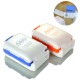 7 Days Weekly Pill Case Degradable Portable Mini Partition Travel Outdoor Three Stage Pill Box Small Storage Kit