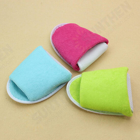 Folding Slippers Men Women One Size Travel Portable Shoes Non-slip Slippers With Storage Bag