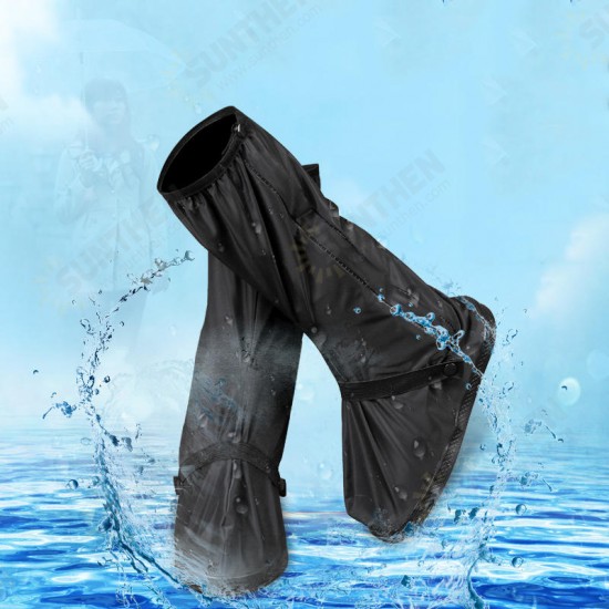 Outdoor Rainproof Shoe Covers Anti-slip Waterproof Overshoes Feet Protector For Adult Men Women