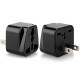 Universal US/EU Plug Adapter American European Power Plug Adapter AU EU to US UK USA Adapter Plug Travel Plug Converter