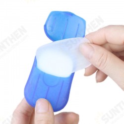 20 Pcs Paper Soap Outdoor Cleaning Supplies Travel Sterilizer Portable Hand Washing Small Sheet 20 Pcs Paper Soap Outdoor Cleaning Supplies Travel Sterilizer Portable Hand Washing Small Sheet