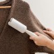 Portable Creamy White Cleaning Sweater Sticky Roller Brush Cleaning Tool Travel Camping With 2 Pcs Sticky Paper