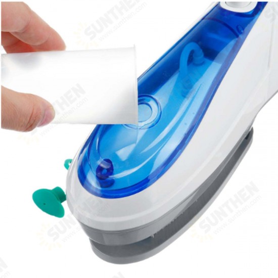 Protable 1000W Electric Steam Iron Handheld Fabric Laundry Steamer Brush Travel Soldering Iron Tips