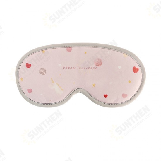 Smart Eye Patch Breathable Sleep USB Rechargeable 5 Massage Modes 3 Temperature Adjustment Modes Travel Office Eye Mask