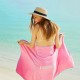 140x70cm UPF50+Smart Sunscreen Beach Towel Quick Cooldry Water Absorbent Washcloth Outdoor Travel from