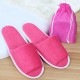 Travel Disposable Slippers Folding Guest Shoes Accessories Business Trip Supplies With Bag