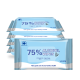 1 Pack of 10 Pcs 75% Medical Alcohol Wipes 99.9% Antibacterial Disinfection Cleaning Wet Wipes Disposable Wipes for Cleaning and Sterilization in Office Home