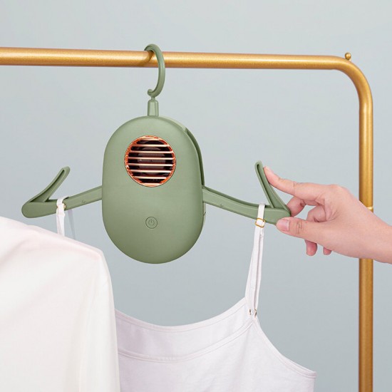 Foldable Hot & Cool Mini Electric Cloth Dryer Portable Clothes Drying Rack Shoe Drying Heater