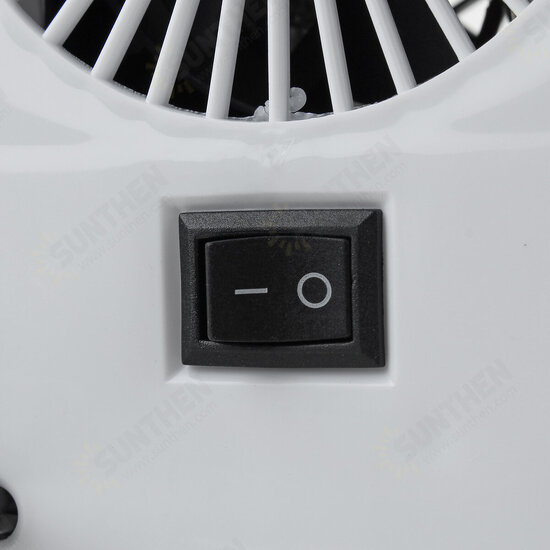 110V 500W Mini Electric Space Heater 2S Quick Heating Portable Electric Heater Fan for Office Home Winter Warmer