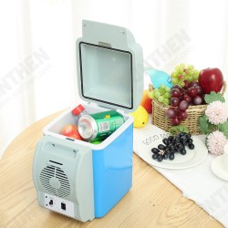 12V 7.5L Portable Vehicle Refrigerator Dual-use Heating & Cooling Freezer For Outdoor Camping Travelling 12V 7.5L Portable Vehicle Refrigerator Dual-use Heating & Cooling Freezer For Outdoor Camping Travelling