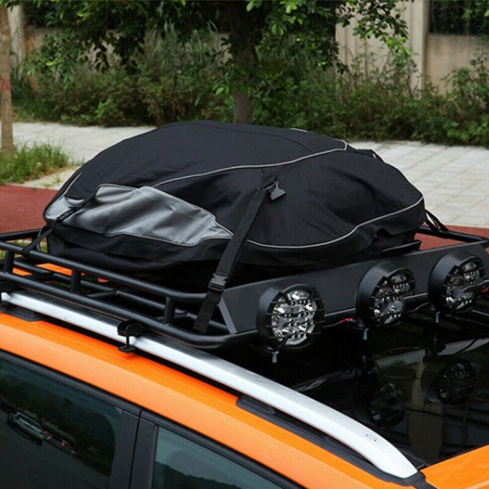 160x110x45CM Waterproof Car Roof Top Rack Bag Cargo Carrier 600D Oxford Cloth Luggage Storage Travel SUV Van for Cars