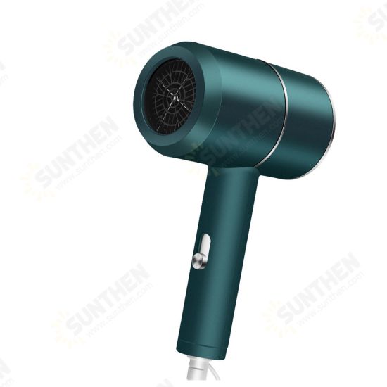 1800W 220V Professional Hairdressing Salon Electric Hair Dryer 3-Speed Adjustable Uniform Quick-dry Hair Dryer for Portable RV Travel