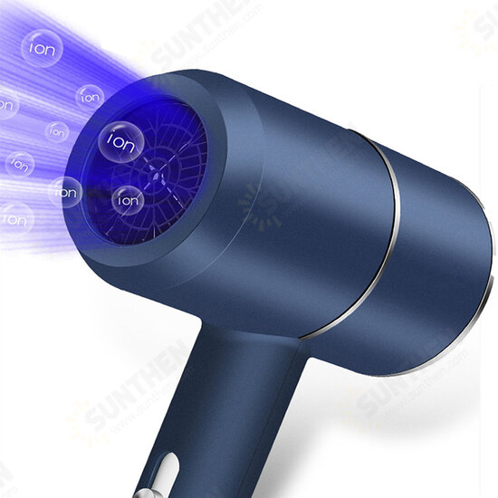 1800W 220V Professional Hairdressing Salon Electric Hair Dryer 3-Speed Adjustable Uniform Quick-dry Hair Dryer for Portable RV Travel