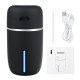 200ml Electric Air Humidifier Diffuser Aroma Mist Purifier LED Light USB Charging Power Bank for Portable RV Travel