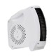 220V 1800W Mini Mute Electric Heater 3 Speeds Heat Cool Dual-Use Fan Portable Home Office Desktop Warmer