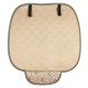 4 Colors Autumn Winter Universal Plush Anti Slip Car Front & Rear Seat Lattice Cushion Cover Chair Pad Seat Mat