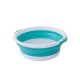 4-Size Optional Plastic Foldable Round Dish Tub Portable Hand Feet Washing Basin Space Saving Washtub For Outdoor Camping Travel