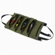 49x29cm Portable 600D Oxford Cloth Car Seat Back Multi-function Tool Roll Bag Storage Bag Universal For Car/ Outdoor/ Motorcycle