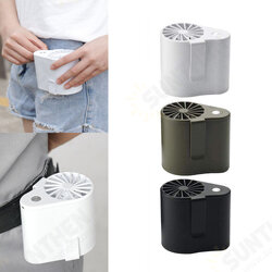 4W Waist Hanging Fan USB Rechargeable 3 Modes Mini Air Conditioner Fan Camping Travel Office 4W Waist Hanging Fan USB Rechargeable 3 Modes Mini Air Conditioner Fan Camping Travel Office
