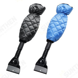 56CM Telescopic Rotating Snow Shovel With Gloves Vehicle Winter Shoveling Snow Tools 56CM Telescopic Rotating Snow Shovel With Gloves Vehicle Winter Shoveling Snow Tools