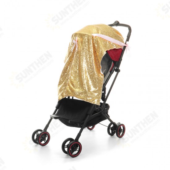 Baby Stroller Sunshade Breathable Muslin Pram Car Seat Canopy Blanket Outdoor Travel Baby Stroller Sunshade Breathable Muslin Pram Car Seat Canopy Blanket Outdoor Travel