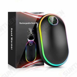 10000MAh USB Rechargeable Hand Warmer Power Bank with Power Display Mini USB Electric Hand Warmer Winter 10000MAh USB Rechargeable Hand Warmer Power Bank with Power Display Mini USB Electric Hand Warmer Winter