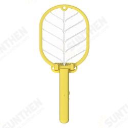 Electric Mosquito Swatter 2-in-1 Mosquito Killer USB Rechargeable Household Camping Silent Electric Fly Swatter