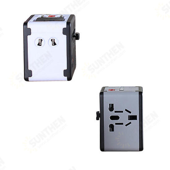 USB Conversion Plug US EU AU UK Plug Adapter Travel Camping Portable Power Adapter