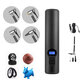 LCD Dispaly Smart Air Pump Tire Inflator With LED Light Multi-Purpose Wireless Portable Cordless Compressor Pmup LCD Dispaly Smart Air Pump Tire Inflator With LED Light Multi-Purpose Wireless Portable Cordless Compressor Pmup