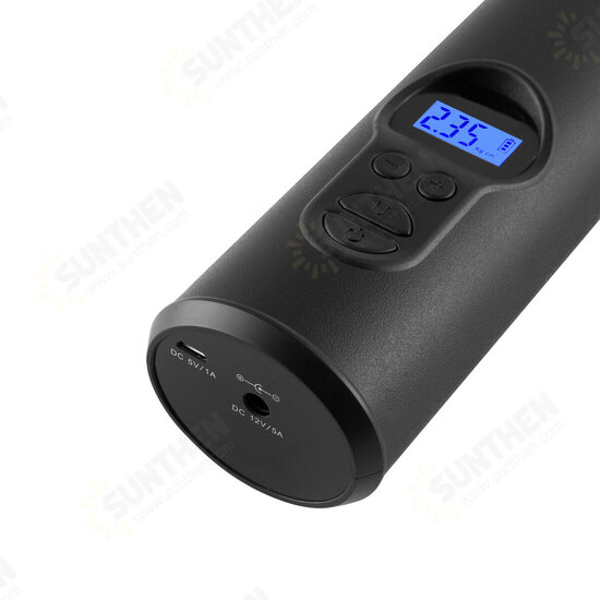 LCD Dispaly Smart Air Pump Tire Inflator With LED Light Multi-Purpose Wireless Portable Cordless Compressor Pmup LCD Dispaly Smart Air Pump Tire Inflator With LED Light Multi-Purpose Wireless Portable Cordless Compressor Pmup