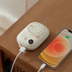 10000mAh 2-in-1 Electric Hand Warmer Power Bank 3 Levels Portable USB Rechargeable Double Sided Heating Winter Hand Warmers Gifts 10000mAh 2-in-1 Electric Hand Warmer Power Bank 3 Levels Portable USB Rechargeable Double Sided Heating Winter Hand Warmers Gifts