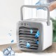 Mini USB Air Cooler Fan Air Conditioner Lightweight Desktop Air Cooling Fan Humidifier Purifier For Vehicle Office Bedroom