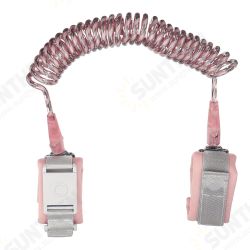 Outdoor Anti-lost Traction Wristband Bracelet Toddler Children Kids Baby Safety Strap Belt Reflective Rope Rotating Head + Induction lock 1.5m 2m 2.5m Outdoor Anti-lost Traction Wristband Bracelet Toddler Children Kids Baby Safety Strap Belt Reflective Rope Rotating Head + Induction lock 1.5m 2m 2.5m