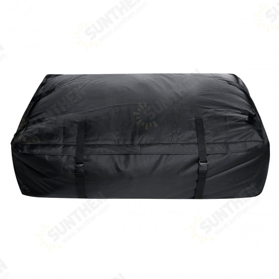 Oxford Cloth Car Roof Bag Travel Car Top Rack Bag Waterproof Luggage Cargo Carrier Bag Outdoor Camping