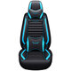 PU Car Seat Cover Cushions with Headrest Automobile Universal Protective Mat Cushion Front and Rear Seat Cover for Car