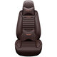 PU Car Seat Cover Cushions with Headrest Automobile Universal Protective Mat Cushion Front and Rear Seat Cover for Car