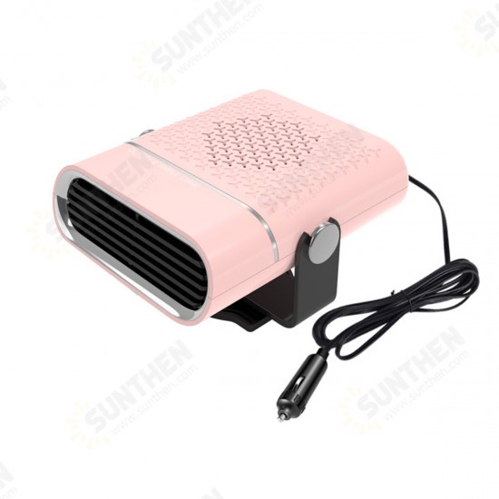 Portable Car Heater Fast Heating Fan 360 Degree Rotary Winter Defroster Demisting Air Purification 12V/24V 150W/260W