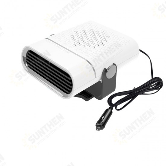 Portable Car Heater Fast Heating Fan 360 Degree Rotary Winter Defroster Demisting Air Purification 12V/24V 150W/260W